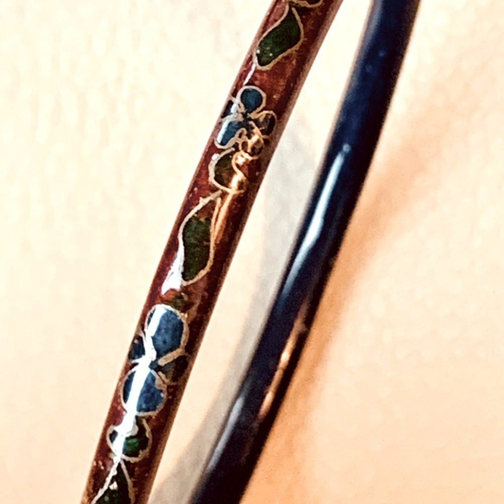 Colorful Painted Bangle Bracelet